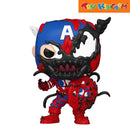 Funko Pop! Marvel Carnage Captain America Bobblehead Figure