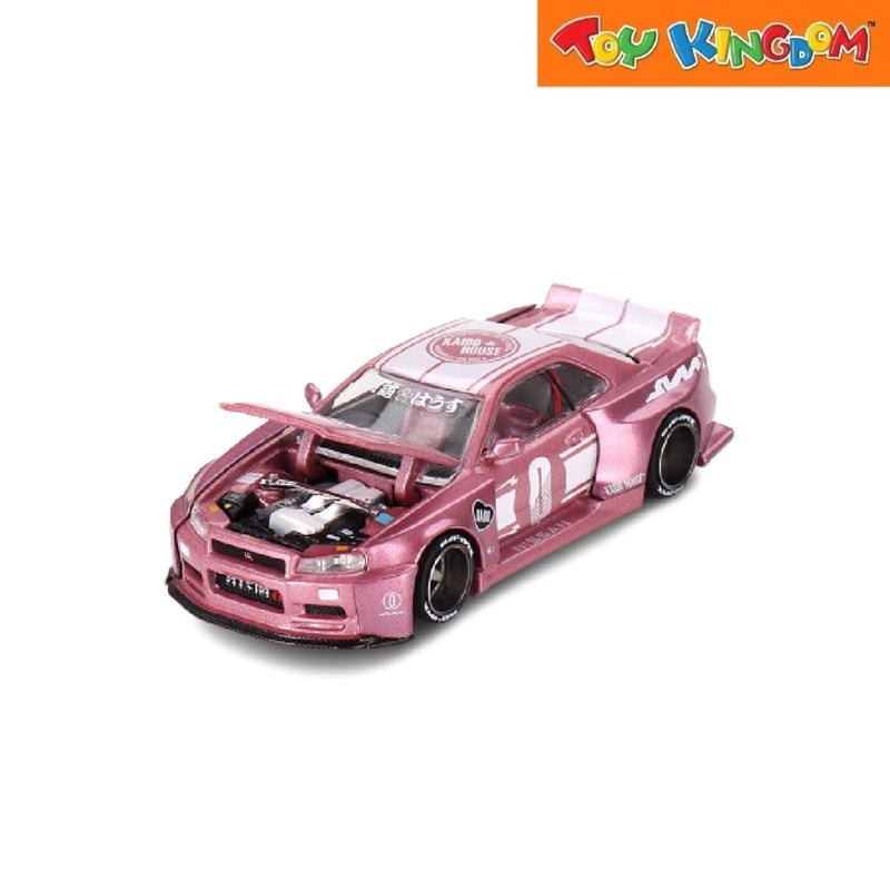 Mini GT Nissan Skyline GT R Kaido Racing Factory V1 Die-cast