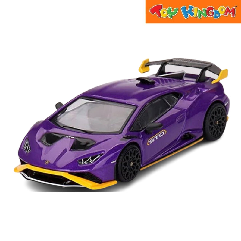Mini GT Lamborghini Huracán STO Viola Pasifae Die-cast