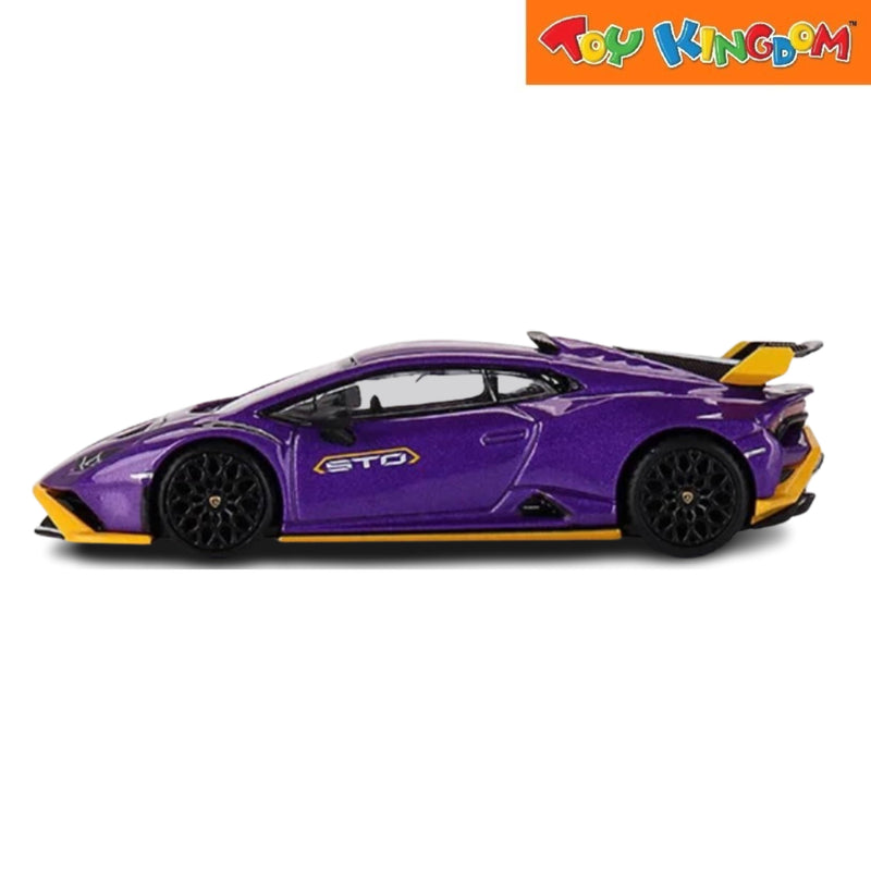 Mini GT Lamborghini Huracán STO Viola Pasifae Die-cast