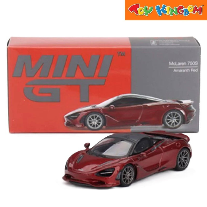 Mini GT McLaren 750S Amaranth Red Die-cast