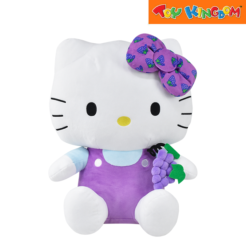 Hello Kitty With Grapes 15 inch Plush