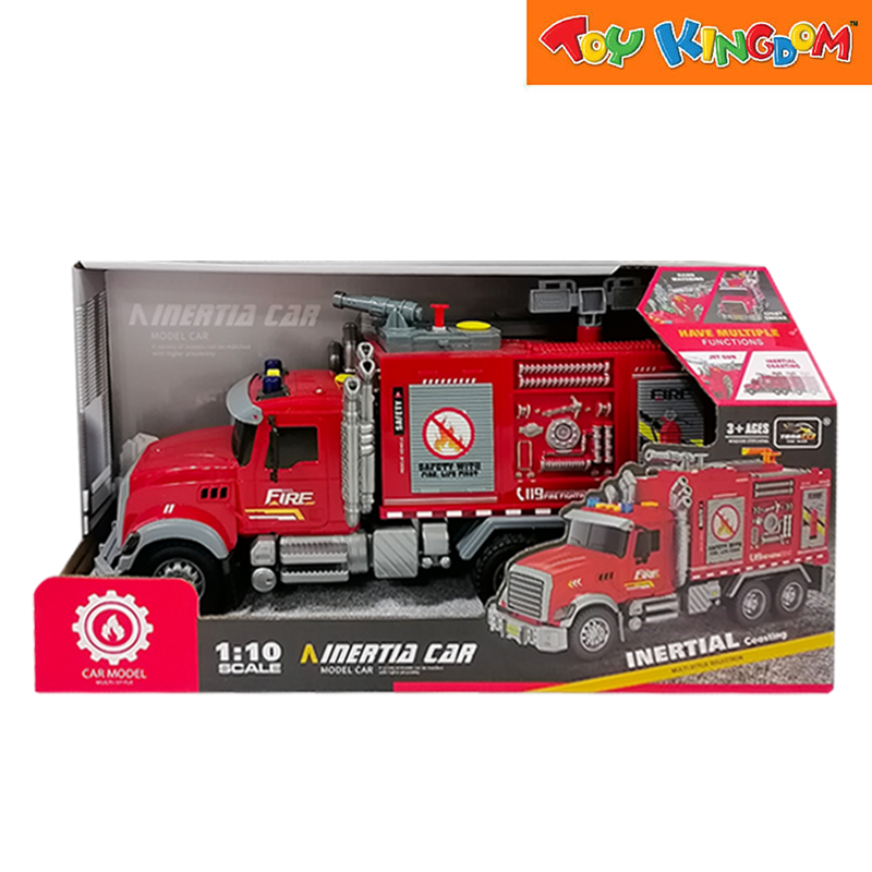 Fire Truck Friction Vehicle
