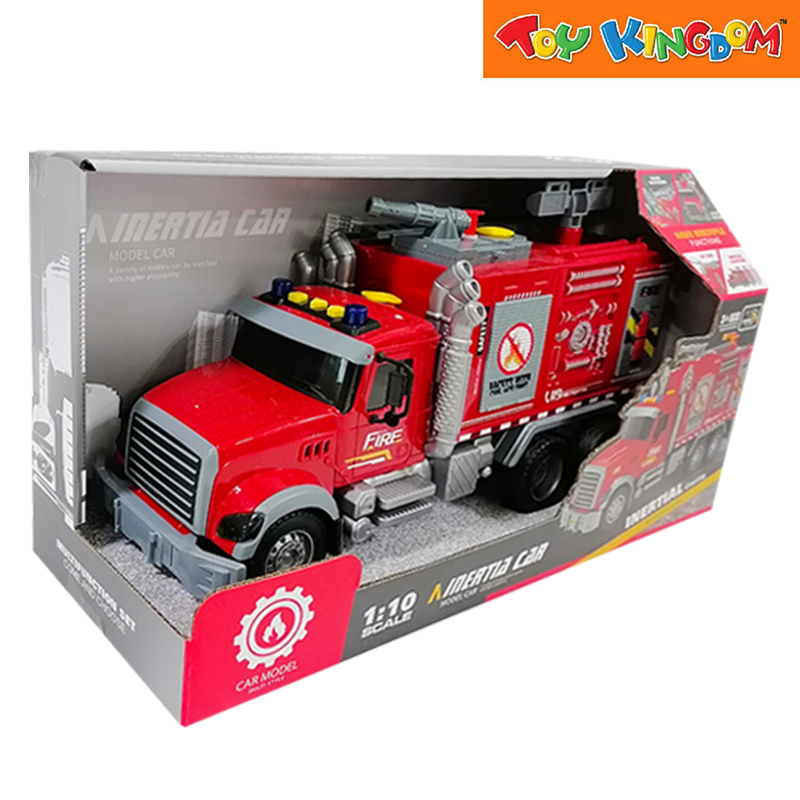 Fire Truck Friction Vehicle