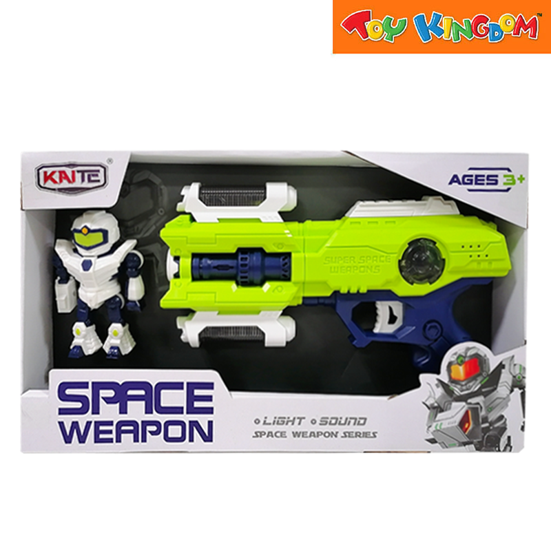 Space Weapon Green Series With Light and Sound