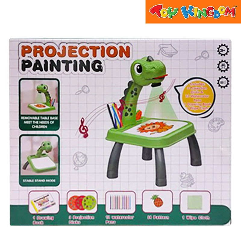 Green Projection Painting