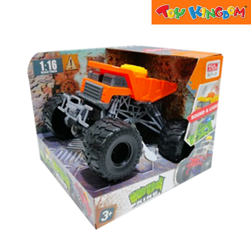 Wild King Orange Friction Vehicle