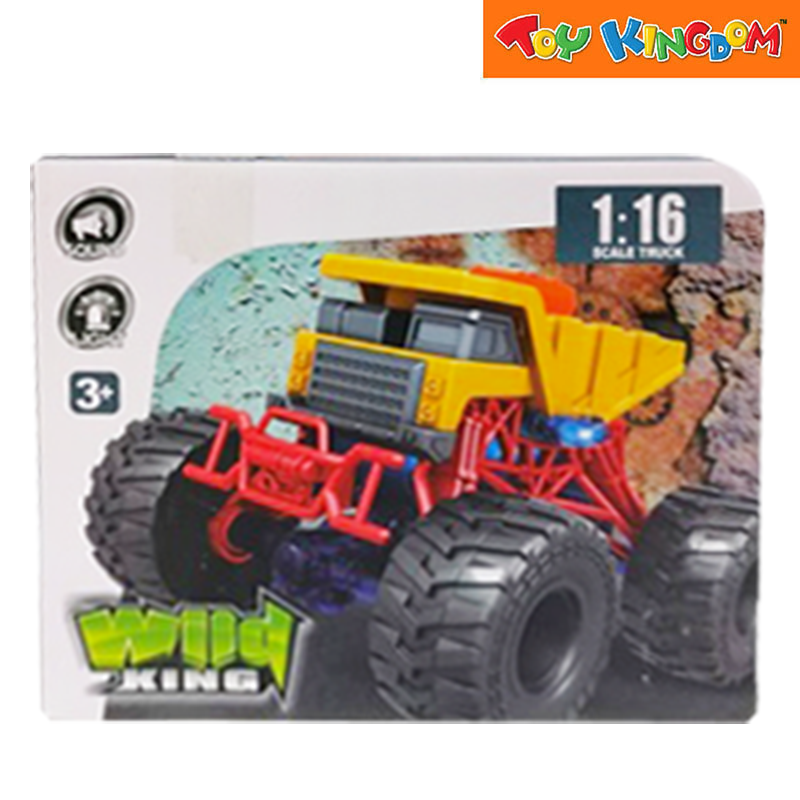 Wild King Orange Friction Vehicle