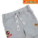 Disney Mickey Mouse Knit Shorts with Patches Terry