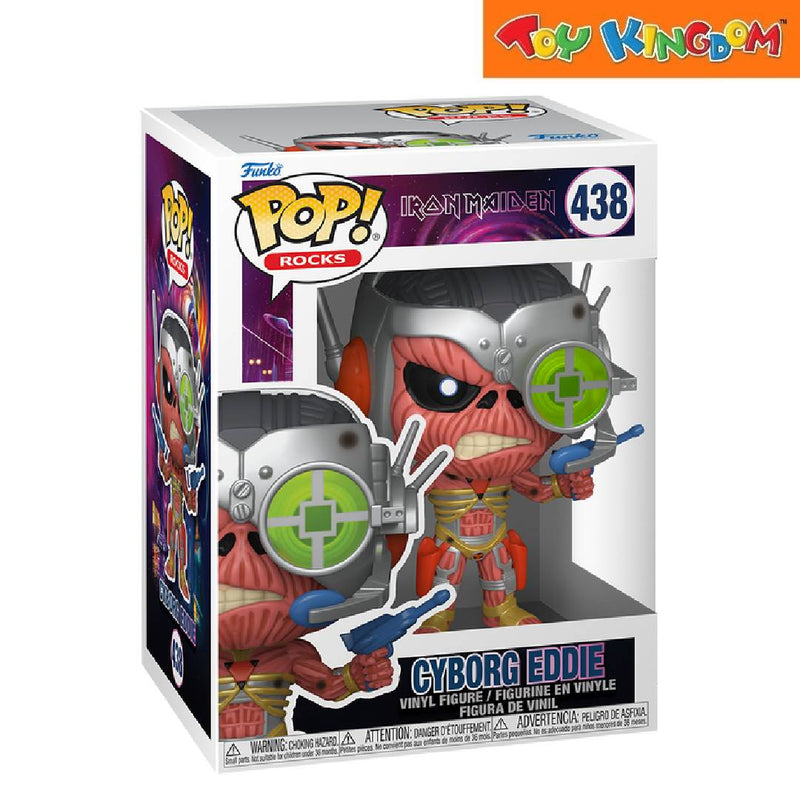 Funko Pop! Rocks Iron Maiden Cyborg Eddie Vinyl Figure