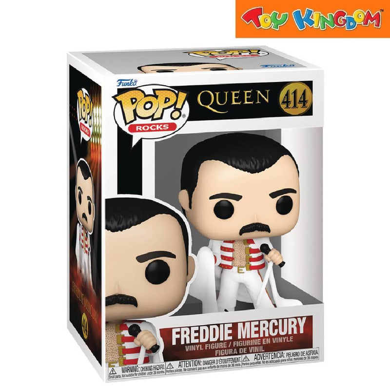 Funko Pop! Rocks Queen Freddie Mercury With Cape Vinyl Figure