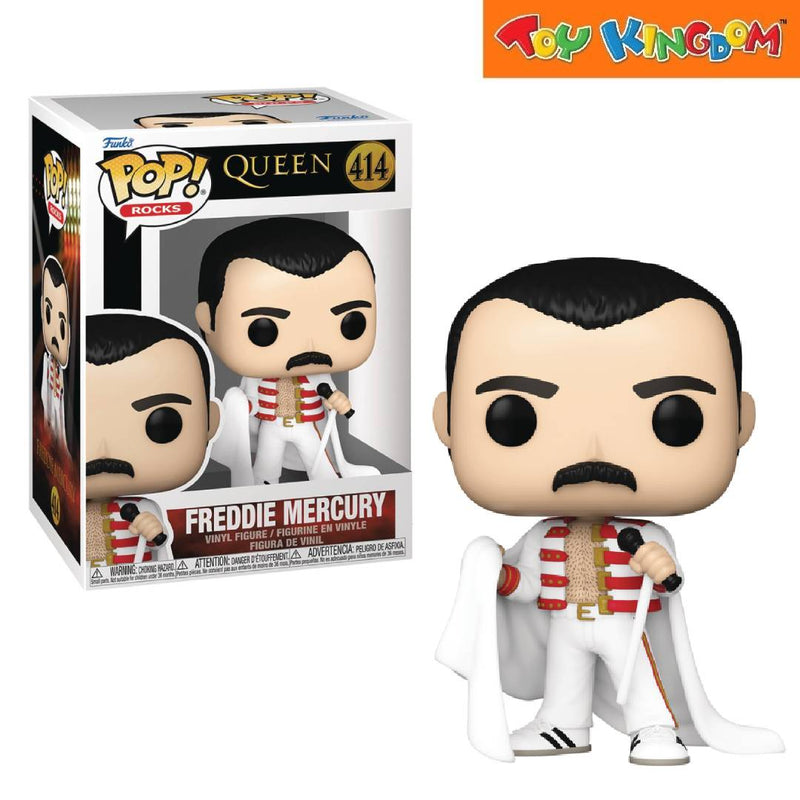 Funko Pop! Rocks Queen Freddie Mercury With Cape Vinyl Figure