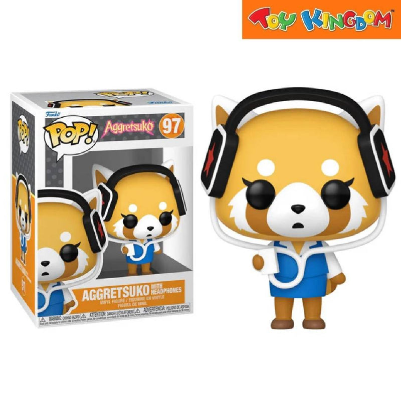 Funko Pop! Aggretsuko With Headphones Vinyl Figure