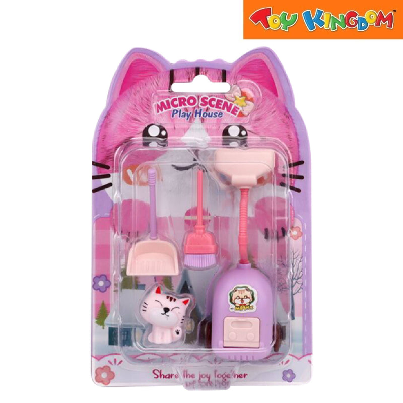 Meow Micro Scene Play House Mini Figures