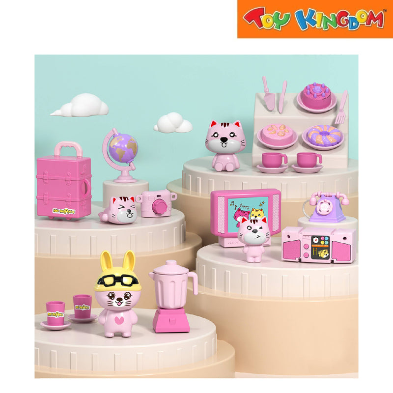 Meow Micro Scene Play House Mini Figures