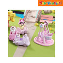 Meow Amusement Park Fantasy Trip Train Travel & Ship Boat Mini Figures