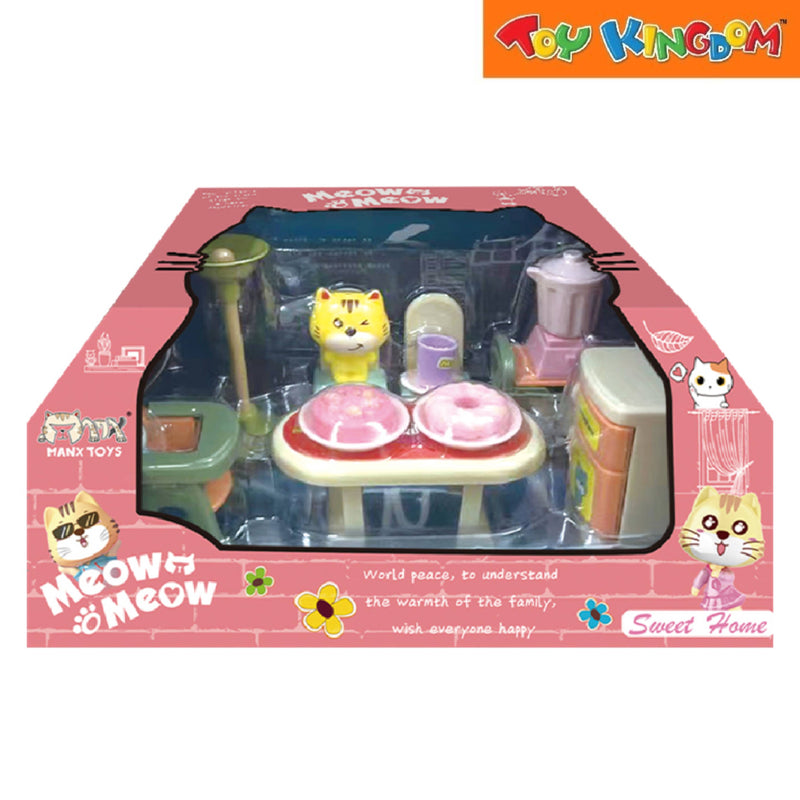 Meow Sweet Home Living/Dining (TV) Mini Figures