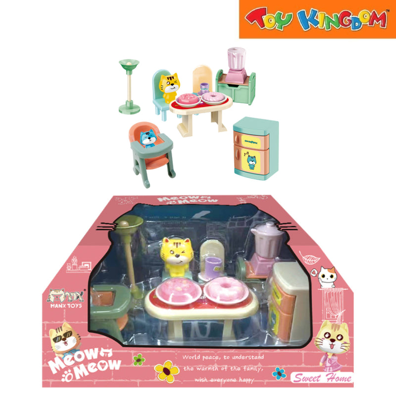 Meow Sweet Home Living/Dining (TV) Mini Figures