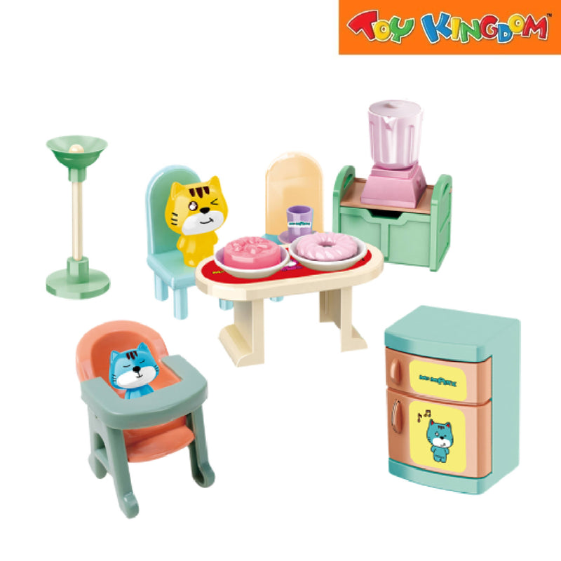 Meow Sweet Home Living/Dining (TV) Mini Figures