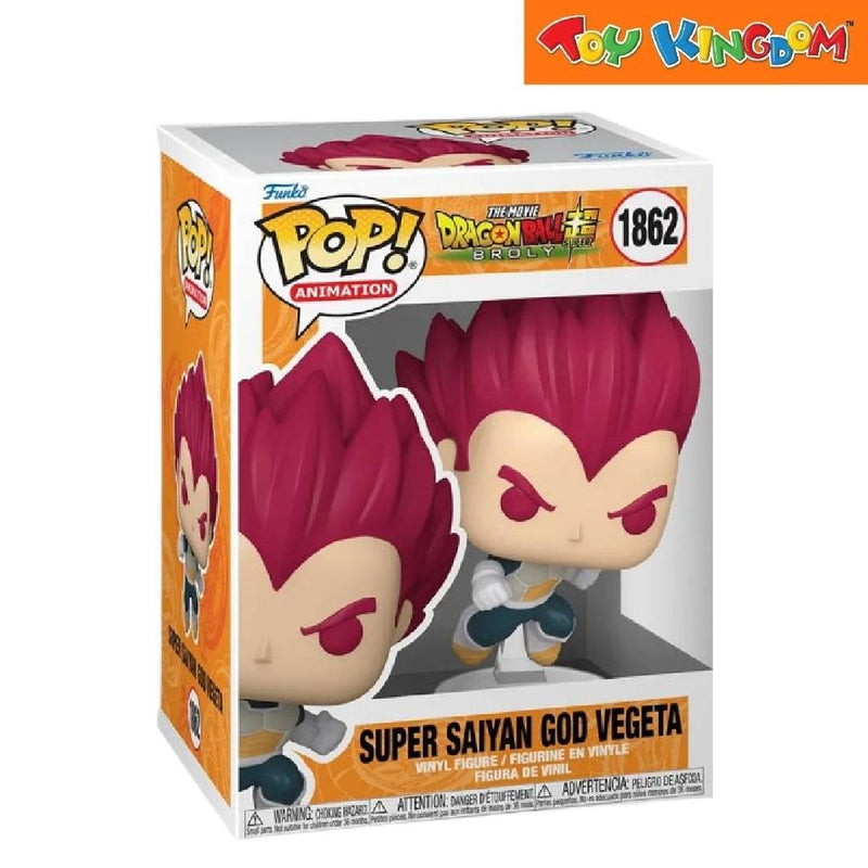 Funko Pop! Animation The Movie Dragon Ball Super Broly SSG Vegeta Vinyl Figure
