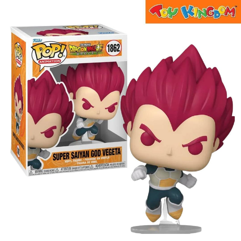 Funko Pop! Animation The Movie Dragon Ball Super Broly SSG Vegeta Vinyl Figure