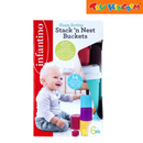 Infantino Stack 'N Nest Buckets Shape Sorting