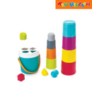 Infantino Stack 'N Nest Buckets Shape Sorting