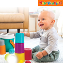 Infantino Stack 'N Nest Buckets Shape Sorting