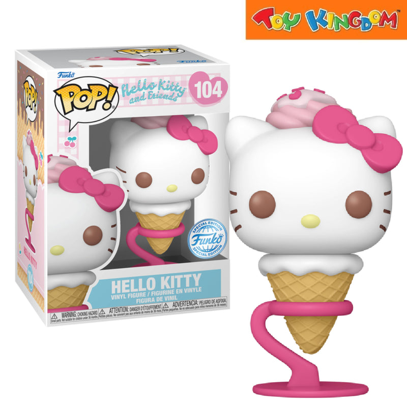 Funko Pop! Hello Kitty & Friends Ice Cream Cone Hello Kitty Vinyl Figure
