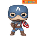 Funko Pop! Marvel The Infinity Saga Captain America Bobblehead Figure