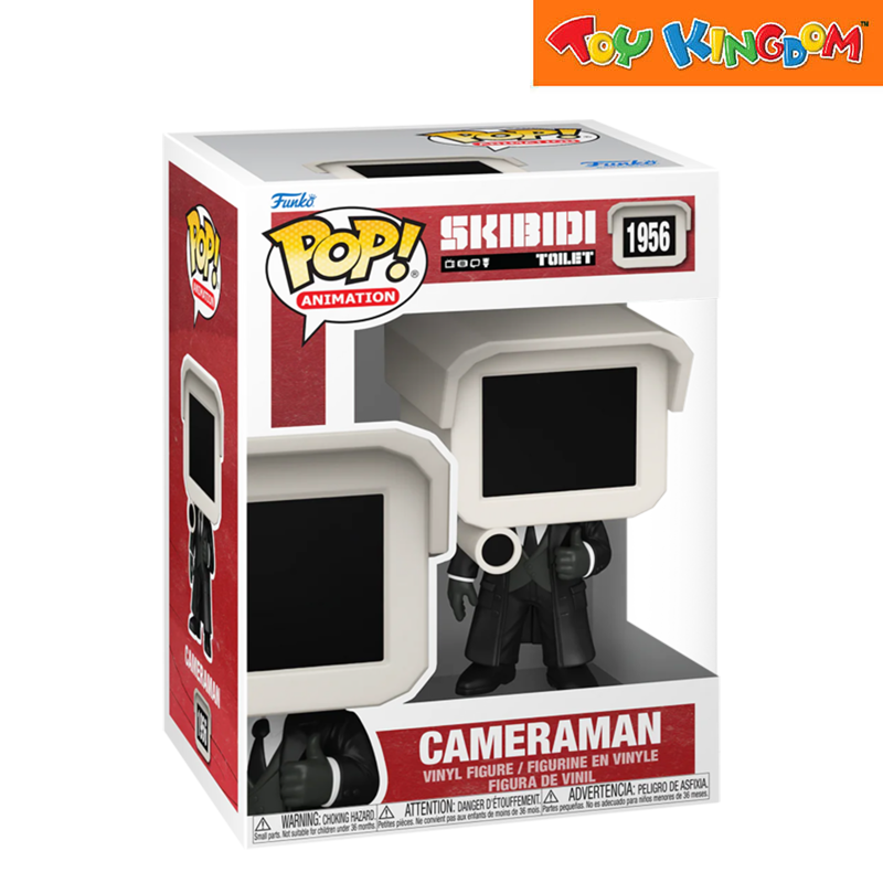 Funko Pop! Animation Skibidi Toilet Cameraman Vinyl Figure