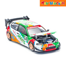Pop Race Honda Pandem EG6 Metallic Jaccs 1:64 Car Model