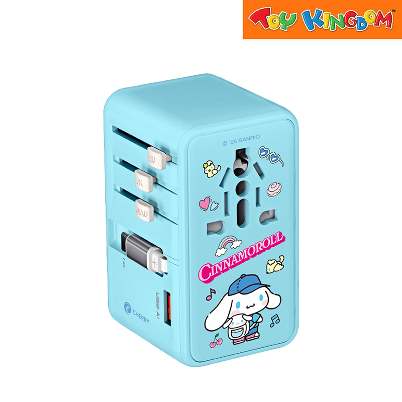 Cherry Sanrio 100W Universal Power Adapter