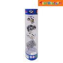 Mini Alloy Trolley 4 pcs Die-cast Car