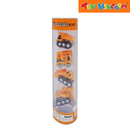 Mini Alloy Trolley 4 pcs Die-cast Car