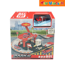 DIY Toy Railway Parking Playset