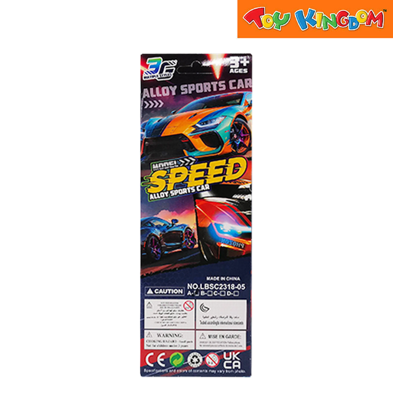 Model Speed 5pcs Model Sports Car