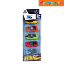 Model Speed 5pcs Model Sports Car