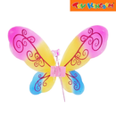 Fairy Butterfly Wings with Wand Costume