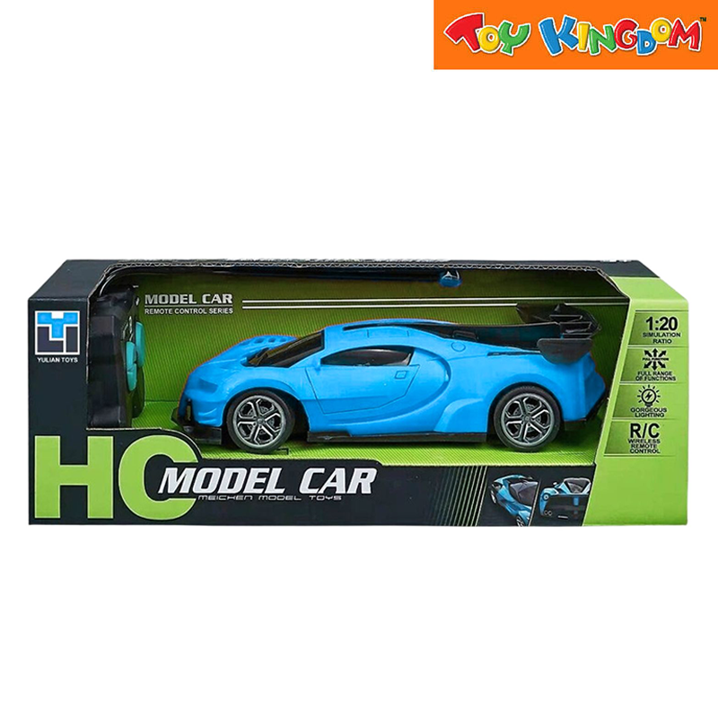 HC Model RC 4 Function Blue Car