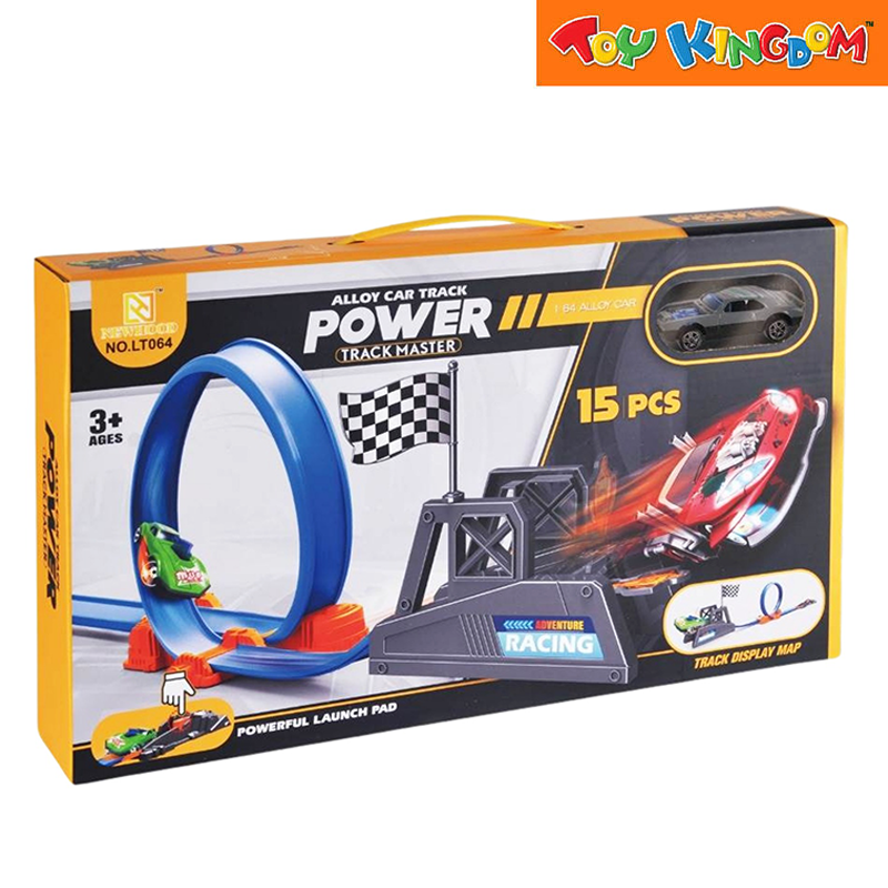 Car Racing Track Launcher Set