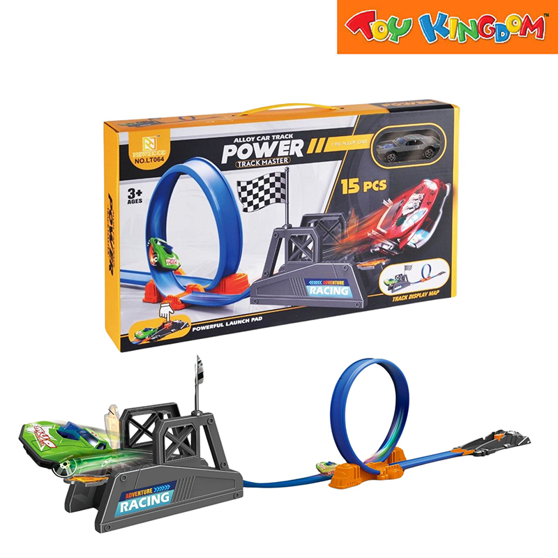 Car Racing Track Launcher Set