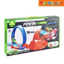 Car Racing Track Launcher Set