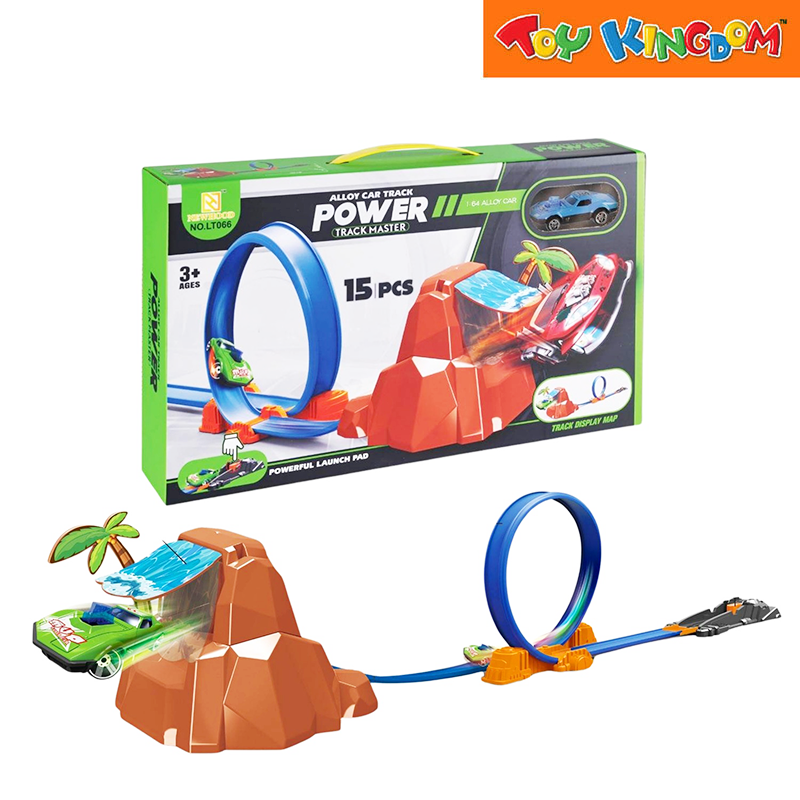 Car Racing Track Launcher Set