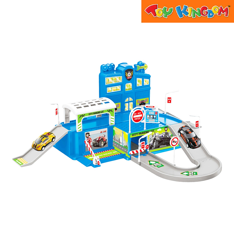 Car Parking Track Garage Set