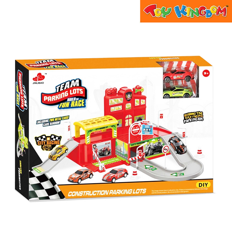 Car Parking Track Garage Set