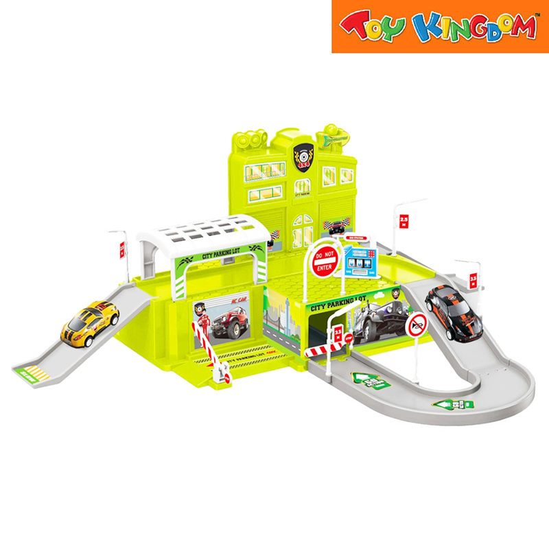 Car Parking Track Garage Set