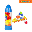 Space Rocket Building Blocks
