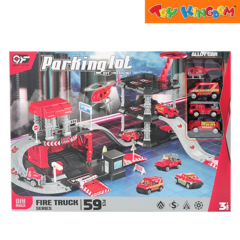 Parking Lot DIY Fire Truck Series