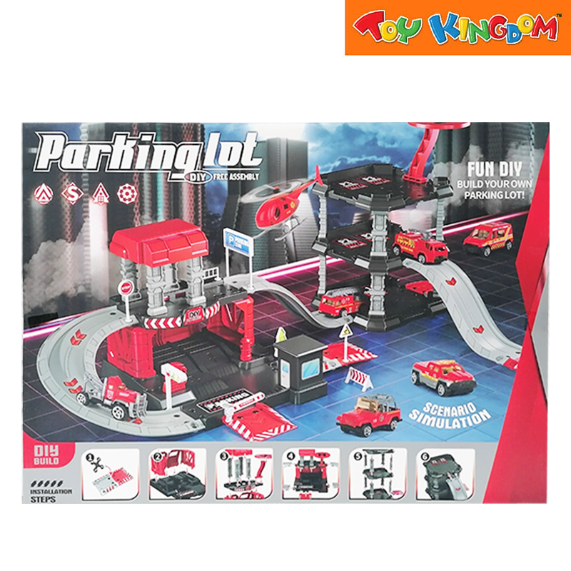 Parking Lot DIY Fire Truck Series